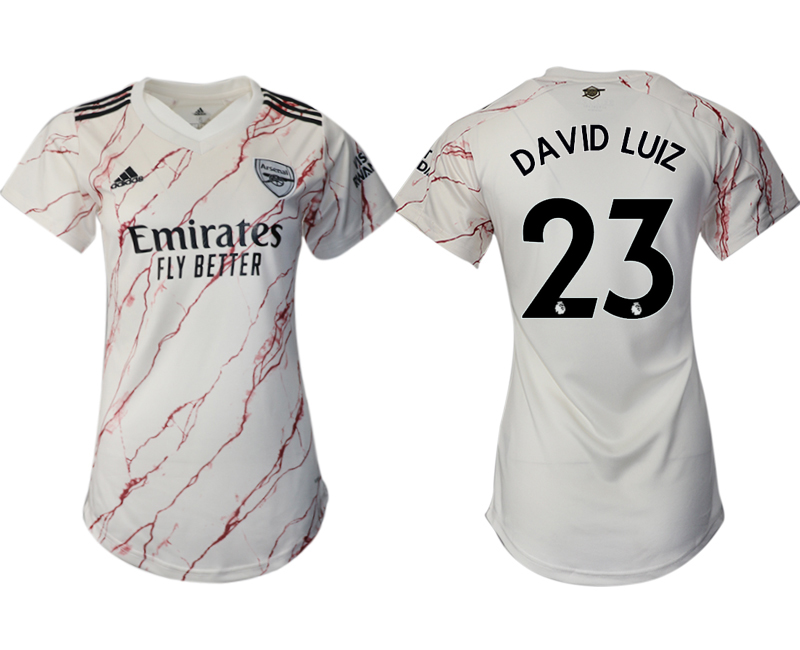 2021 Men Arsenal away aaa version womens #23 soccer jerseys->women soccer jersey->Women Jersey